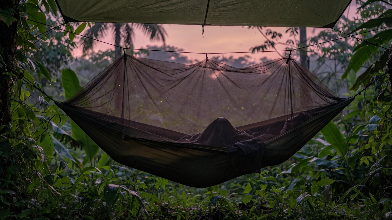 Mosquiteiro para rede de camping: casulo, malha ou toldo?