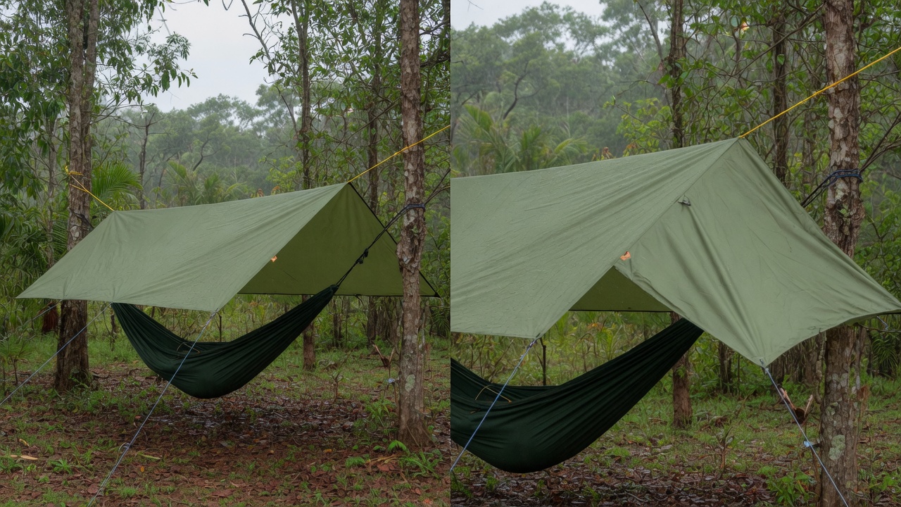 Toldo ou tarp para rede: qual cobertura escolher